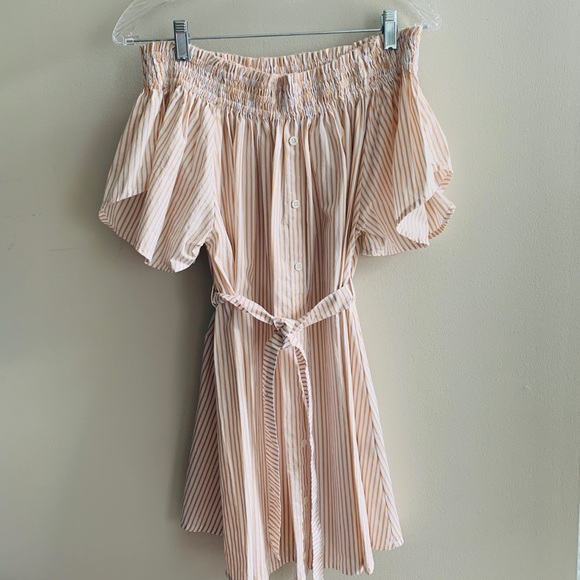 NWT Faithfull the brand Deia dress polo stripe 4 - Picture 3 of 8